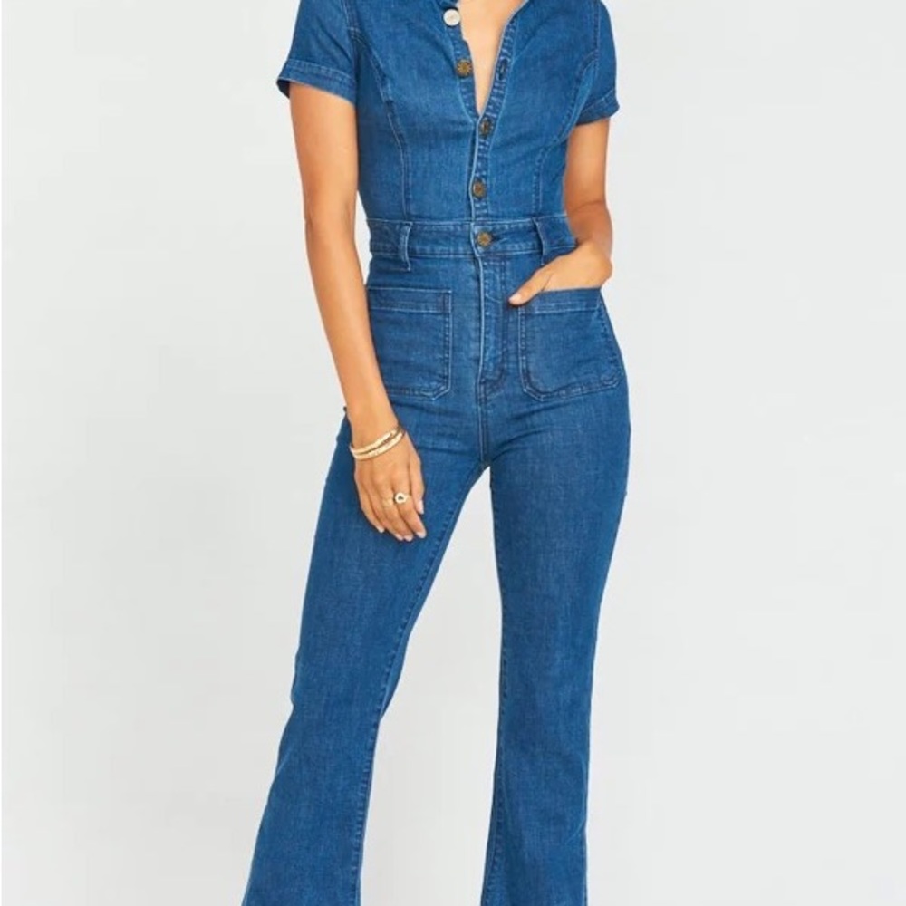 Show Me Your Mumu Everhart denim jumpsuit